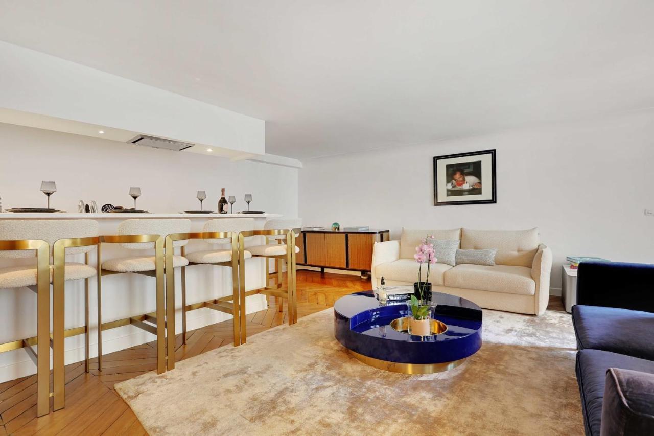 Elegant Apartment - 2Bd-6P - Avenue Montaigne Paris Dış mekan fotoğraf
