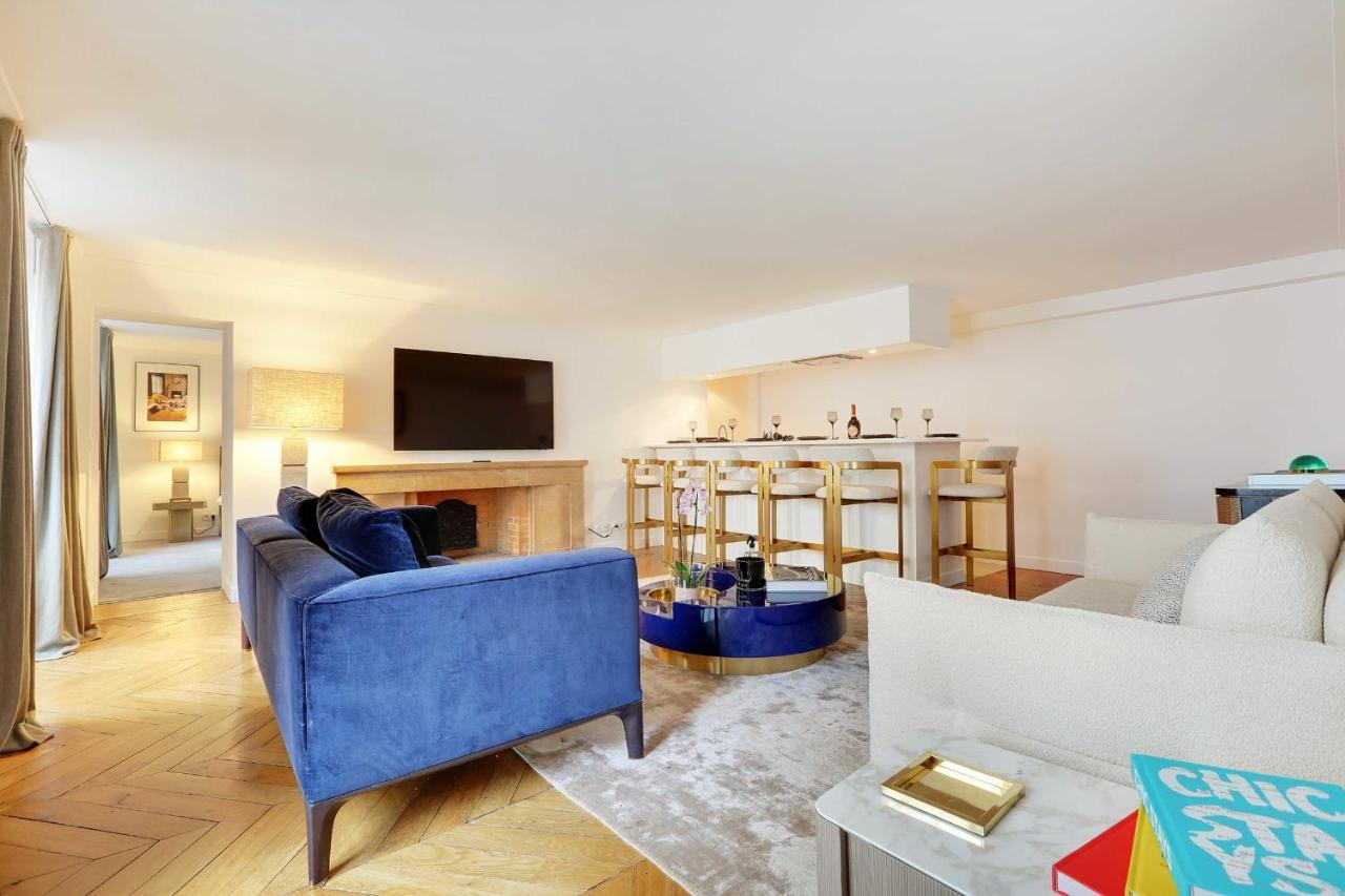 Elegant Apartment - 2Bd-6P - Avenue Montaigne Paris Dış mekan fotoğraf